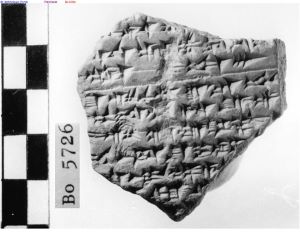 Hittite fragment of the motif 'blindness-liver'