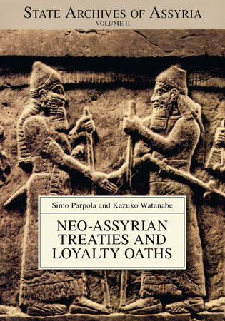 Cover of published volume S. Parpola and K. Watanabe, Neo-Assyrian Treaties and Loyalty Oaths (1988) 