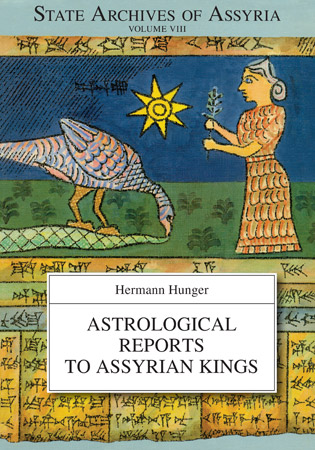 Cover of published volume H. Hunger, Astrological Reports to Assyrian Kings (1992) 