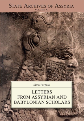 Cover of published volume S. Parpola, Letters from Assyrian and Babylonian Scholars (1993) 