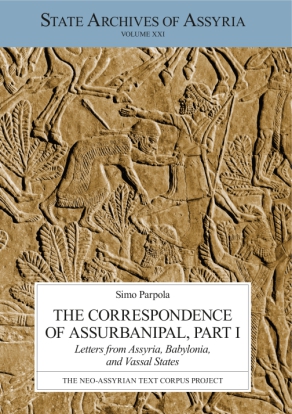 Cover of published volume SAA 21